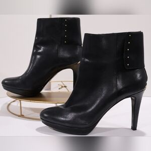 Calvin Klein | Palisa Black Heeled Boots *NWOT*